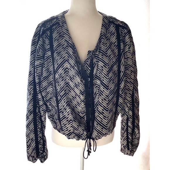 City Chic Tribal Bomber Jacket - Picture 4 of 8